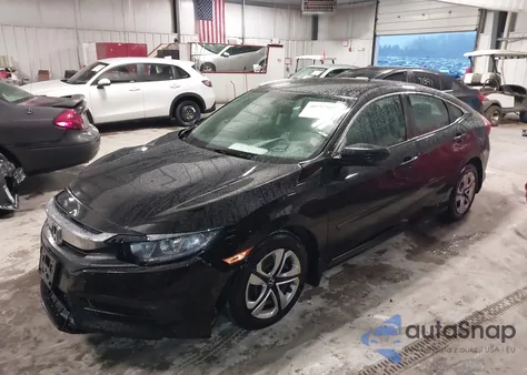 2018 Honda Civic Lx из США, поврежденный, VIN 19XFC2F55JE022553